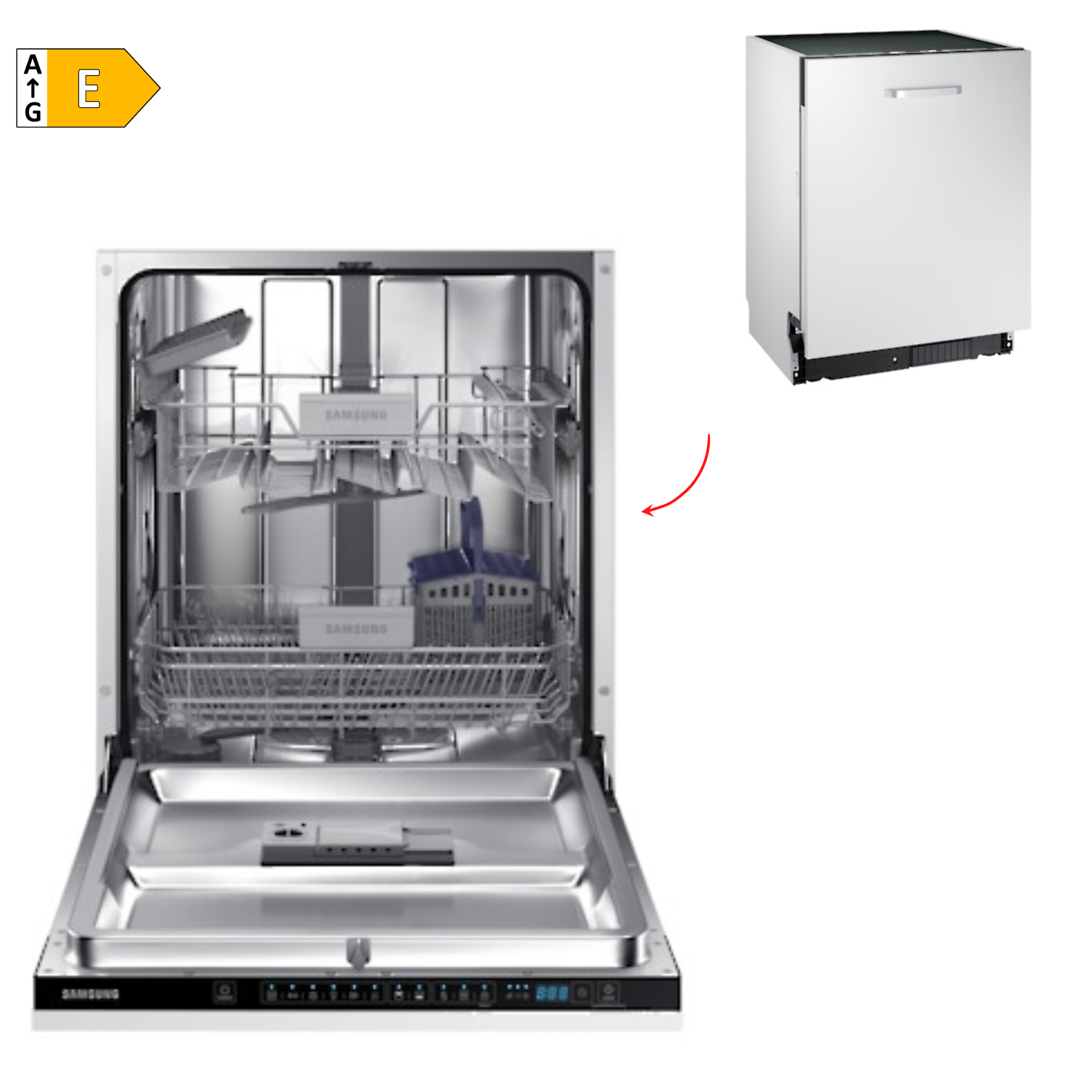 LVJ. SAMSUNG DW60M6050BB 7P 3ªB INT
